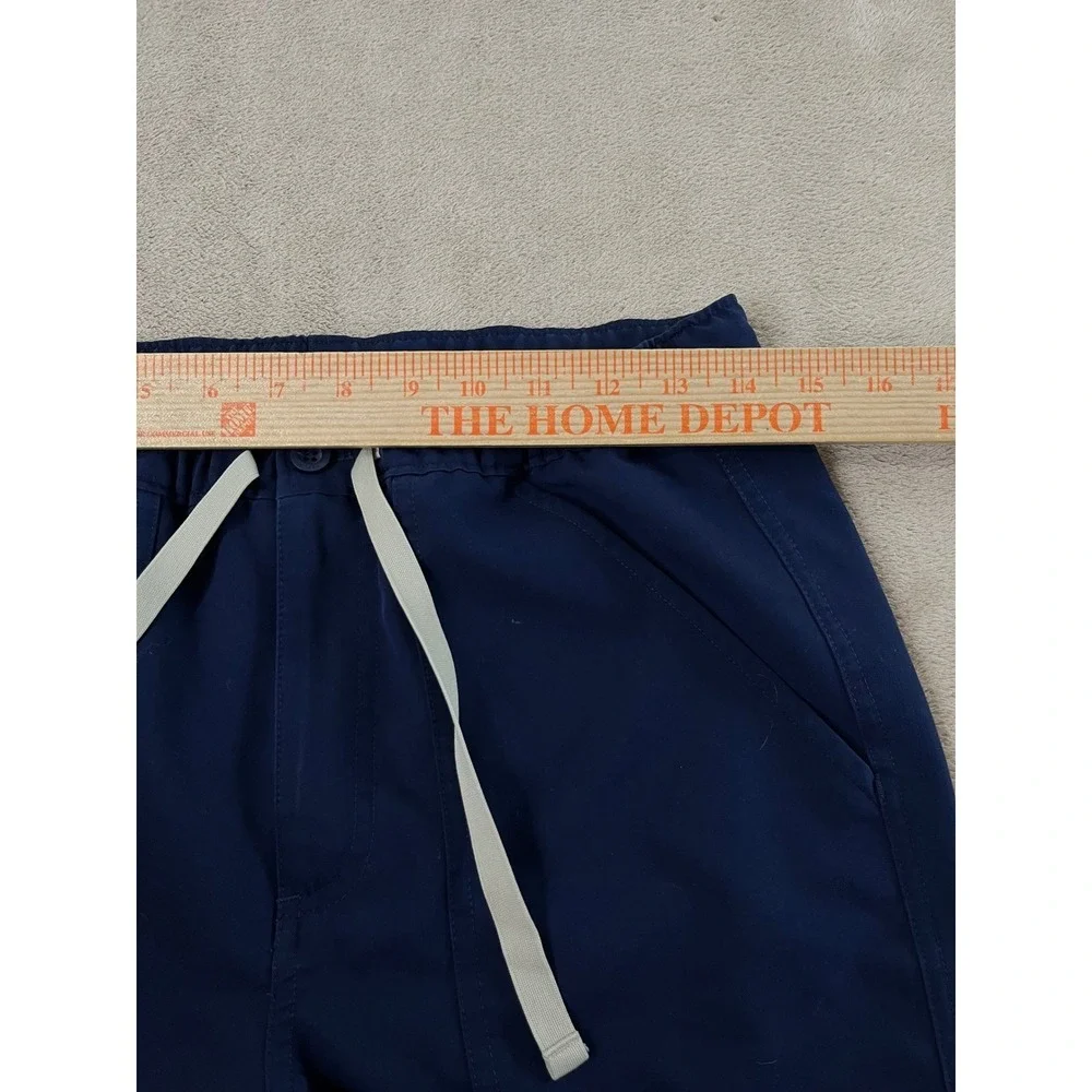 FIGS Technical Collection Scrub Pants Men's XS Navy Blue Cargo Pockets TM3001S